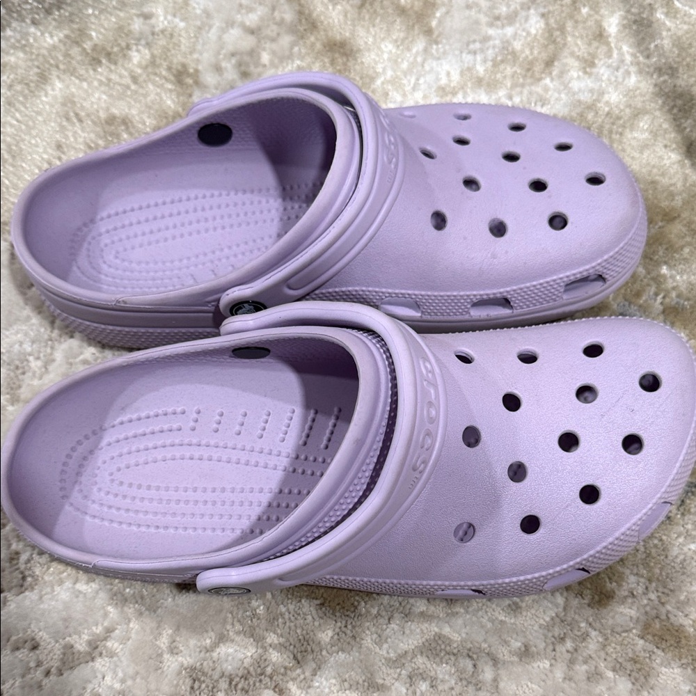 CROCS Lavender Classic Clogs